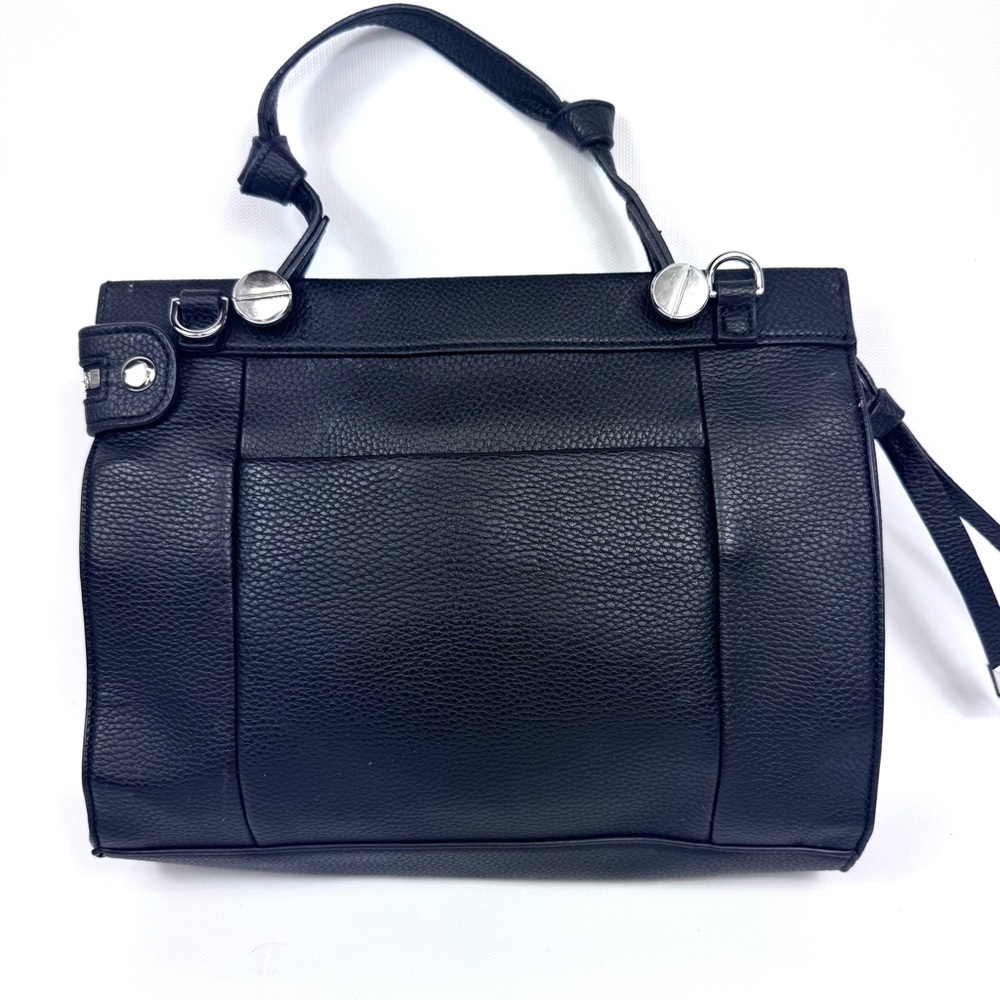Foley + Corinna Dione Satchel in black liberated vegan leather - Picture 2 of 13